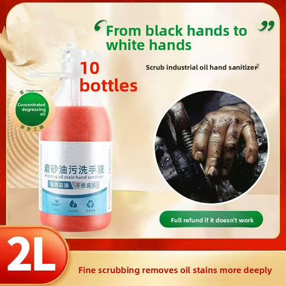 Industrial Oil Stain Scrub Hand Sanitizer Particles