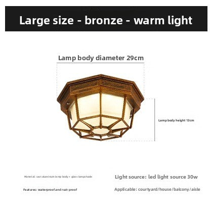 Industrial Retro Sensor Wall Light