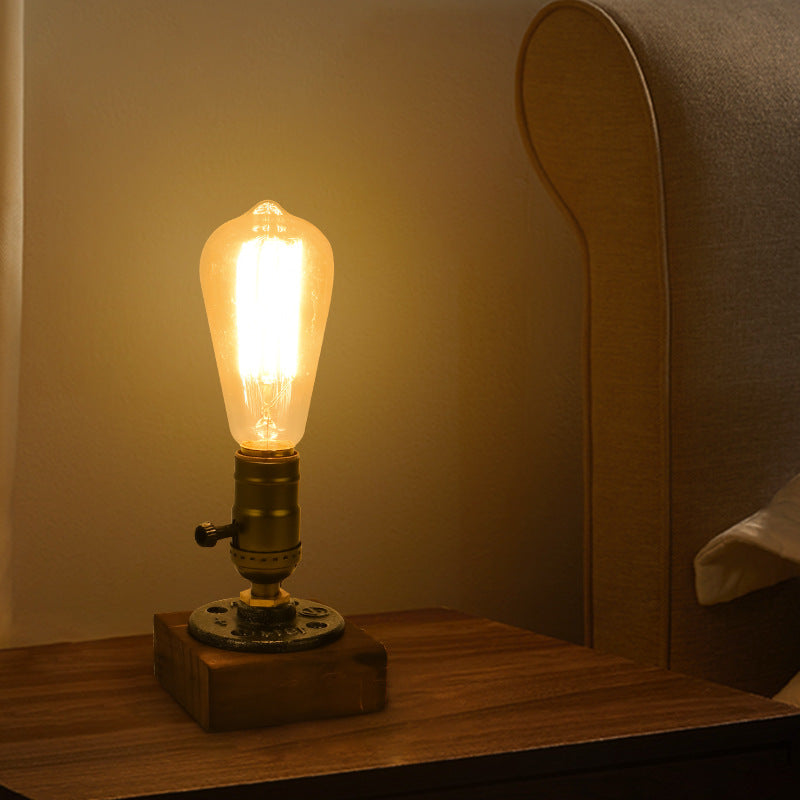 Industrial Retro Table Lamp for Home Decor