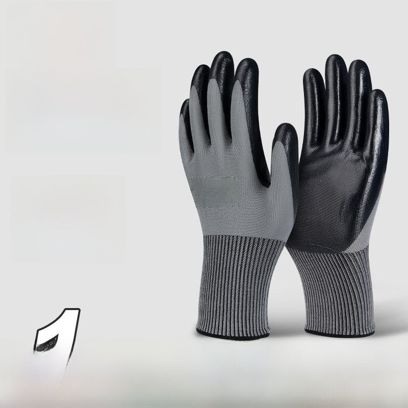 Industrial Rubber Work Gloves