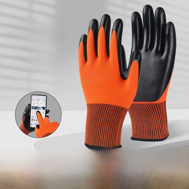 Industrial Rubber Work Gloves