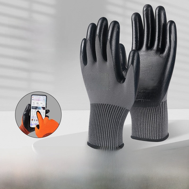 Industrial Rubber Work Gloves