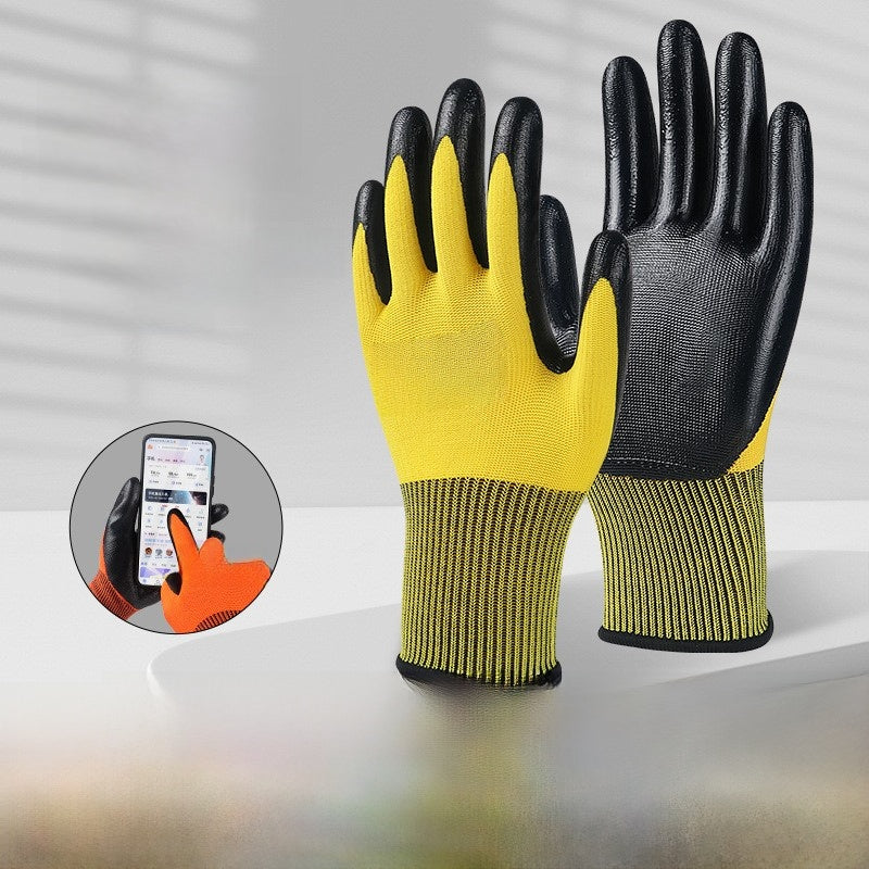 Industrial Rubber Work Gloves