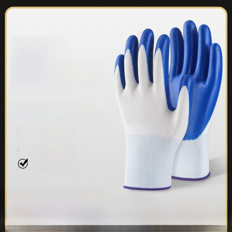 Industrial Rubber Work Gloves