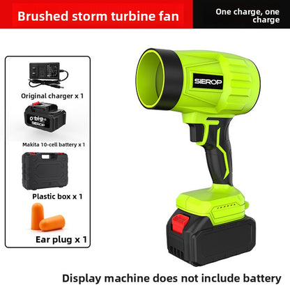 Industrial Turbo Blower with Lithium Battery
