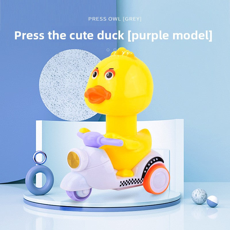 Inertia Engineering Toy Car with DIY Stickers