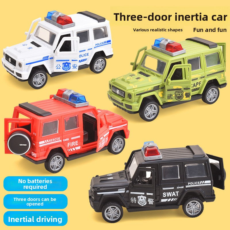 Inertial motorcycle toy motorcycle model