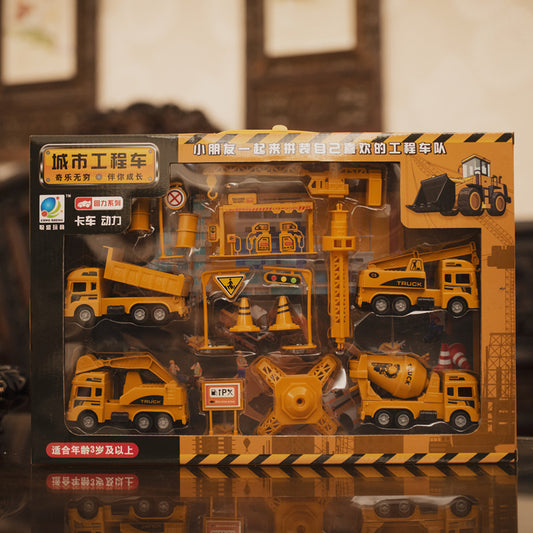 Inertial rebound toy car