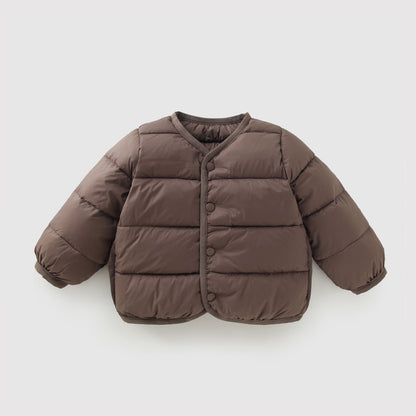 Infant and toddler children's down jackets
