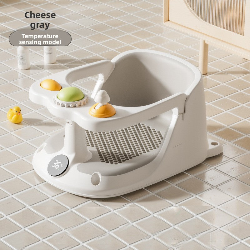 Infant Bath Seat with Safety Straps