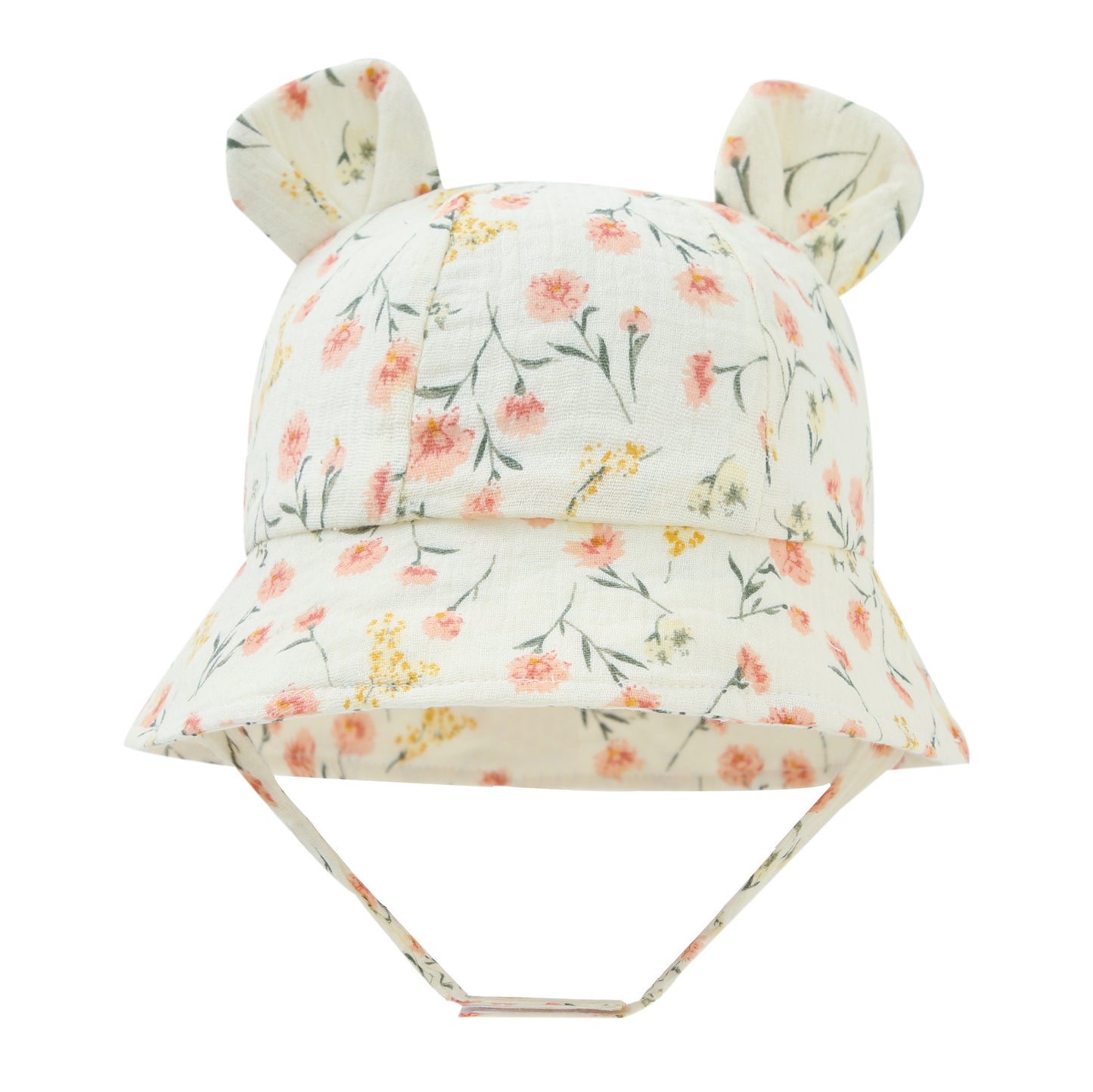 Infant Cotton Sun Hat with Bunny Ears