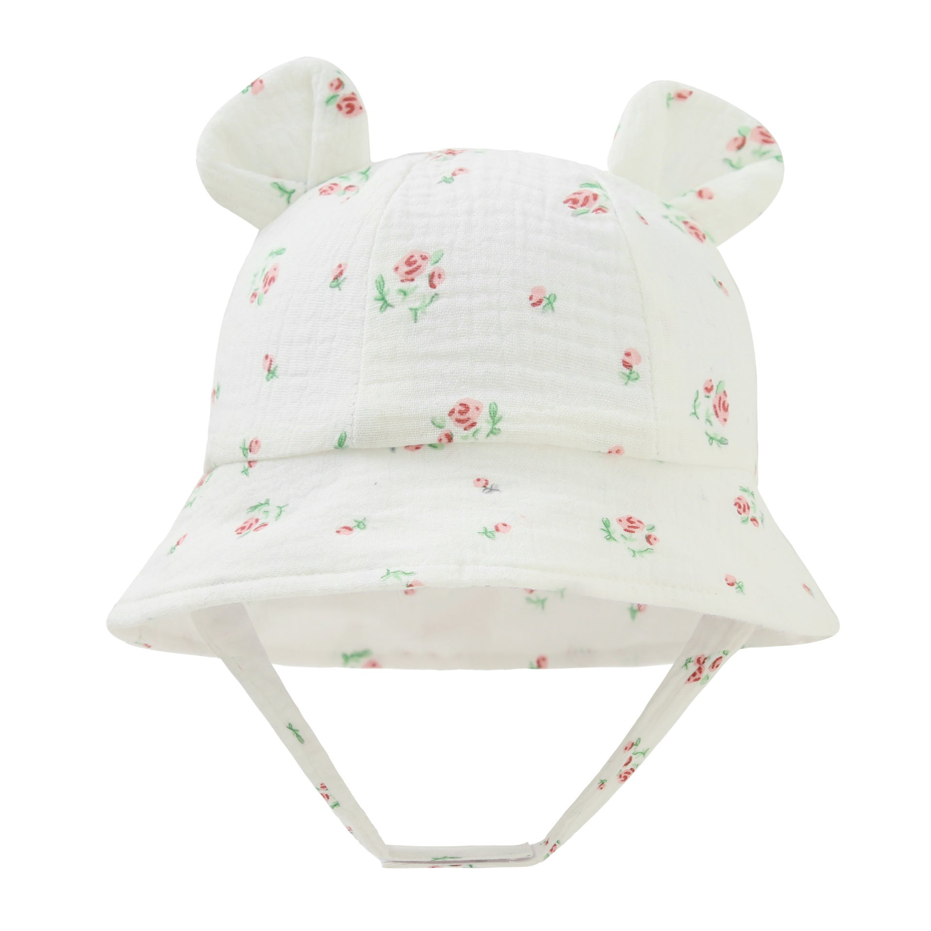 Infant Cotton Sun Hat with Bunny Ears