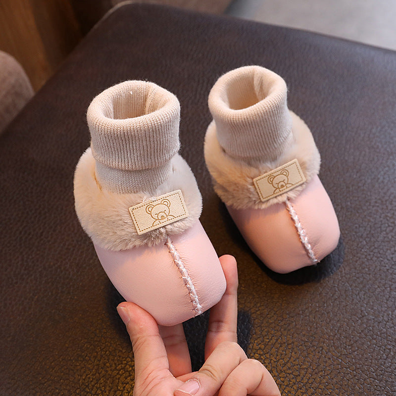 Infant Fleece Lined Soft Sole Shoes