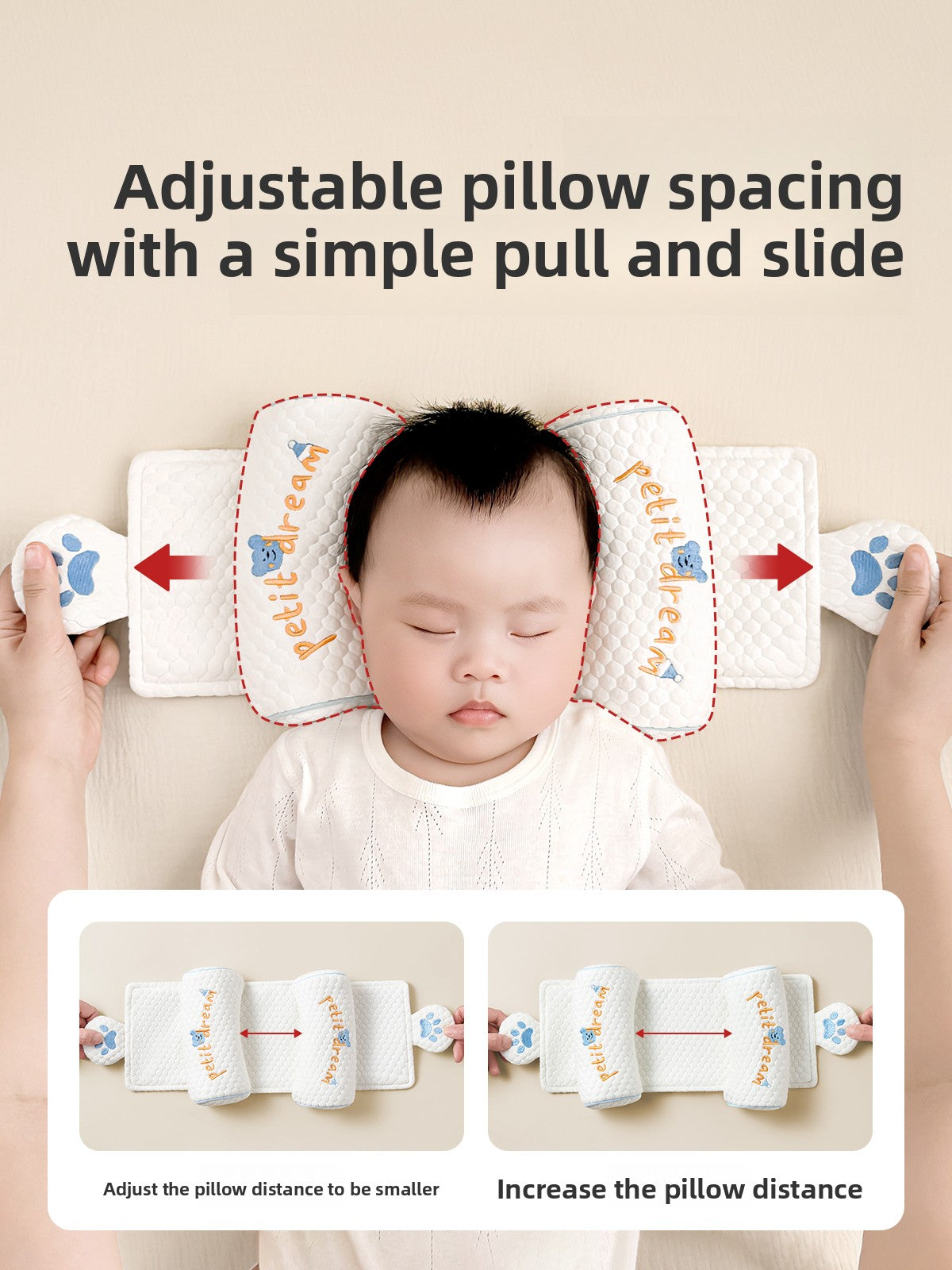 Infant Head Support Pillow