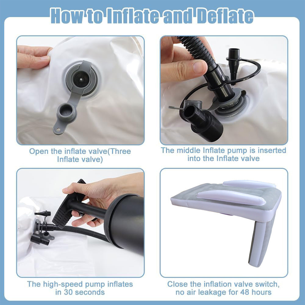 Infant inflatable mattress