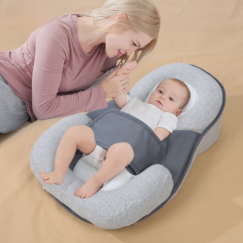 Infant Nursing Pillow with Anti-Spill Design