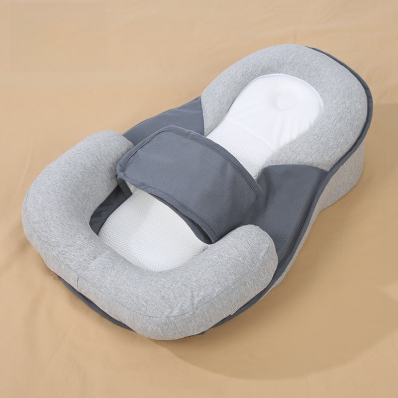Infant Nursing Pillow with Anti-Spill Design