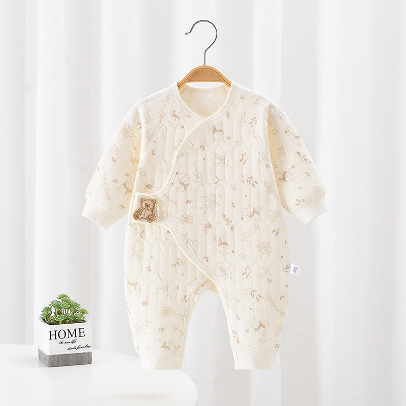 Infant Quilted Butterfly Jumpsuit
