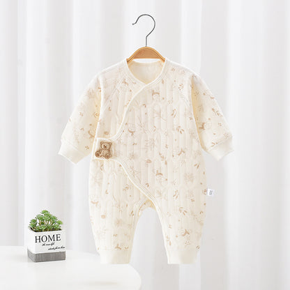 Infant Quilted Butterfly Jumpsuit