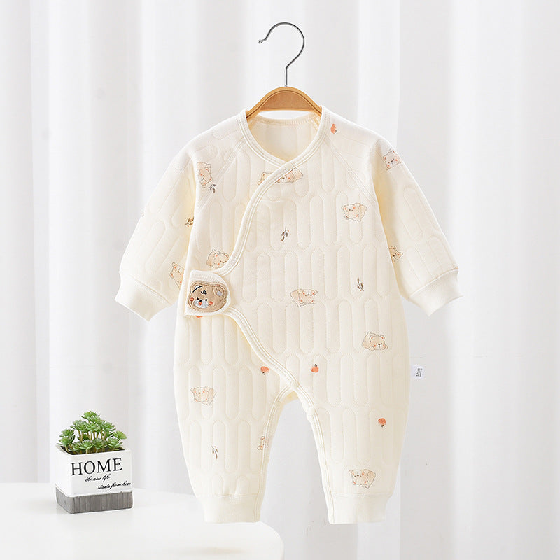 Infant Quilted Butterfly Jumpsuit