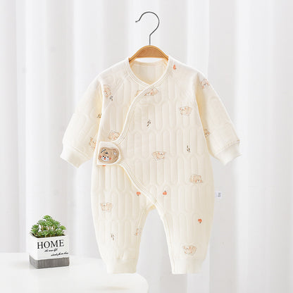 Infant Quilted Butterfly Jumpsuit