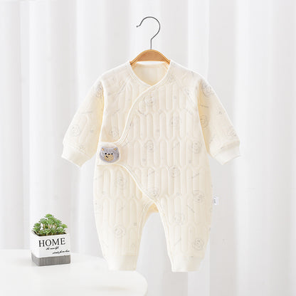Infant Quilted Butterfly Jumpsuit