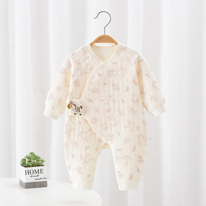 Infant Quilted Butterfly Jumpsuit
