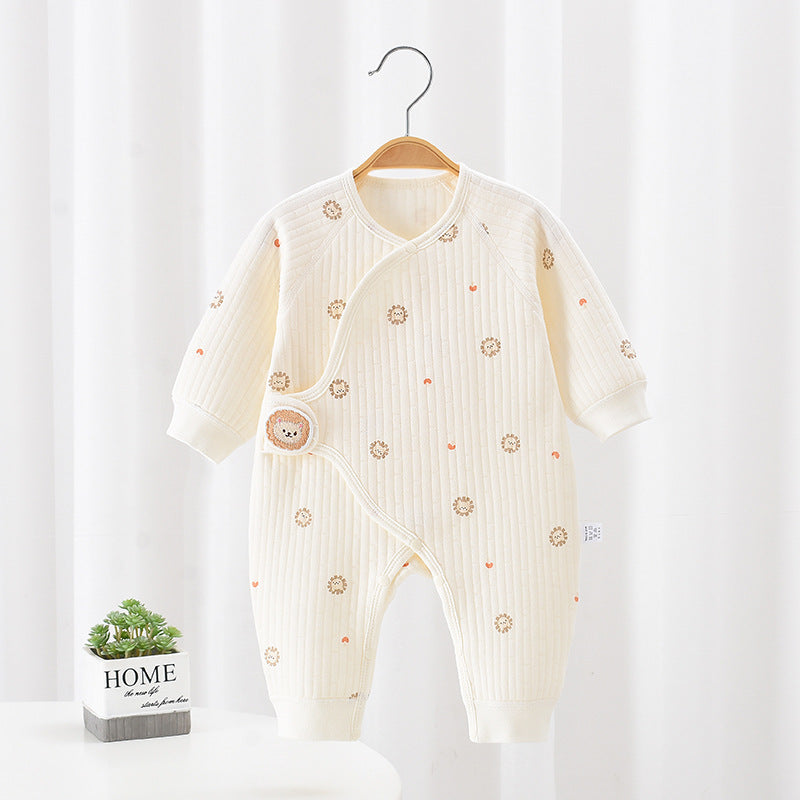 Infant Quilted Butterfly Jumpsuit