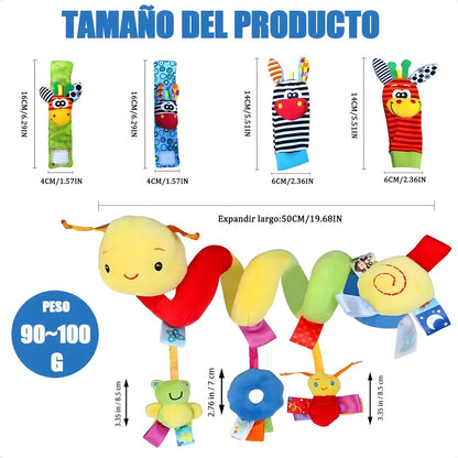 Infant Rattle Socks
