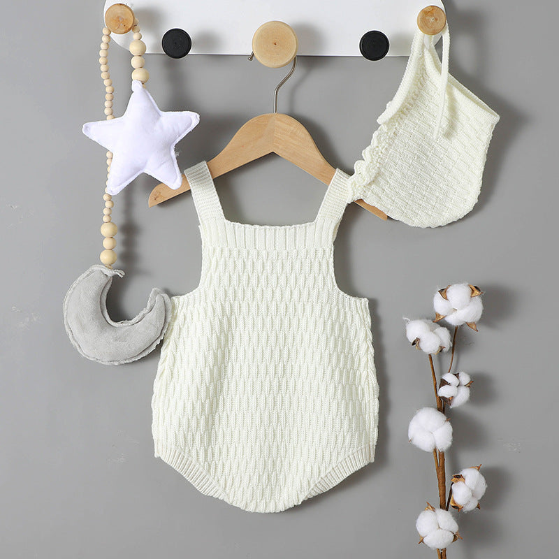 Infant Romper and Hat Set