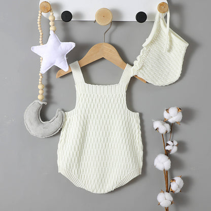 Infant Romper and Hat Set
