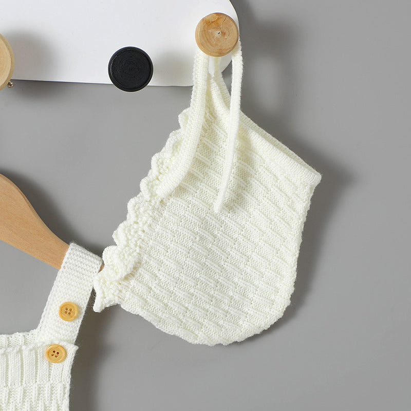 Infant Romper and Hat Set