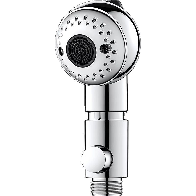 Infant shower head with adjustable spray and accessories
