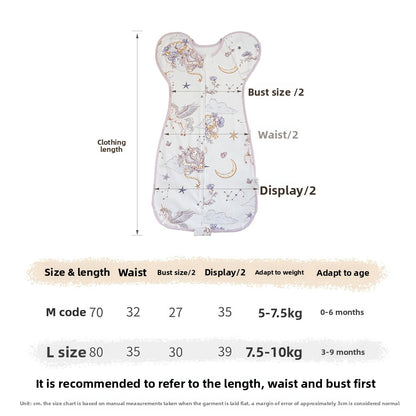 Infant Surrender-Style Cotton Sleeping Bag