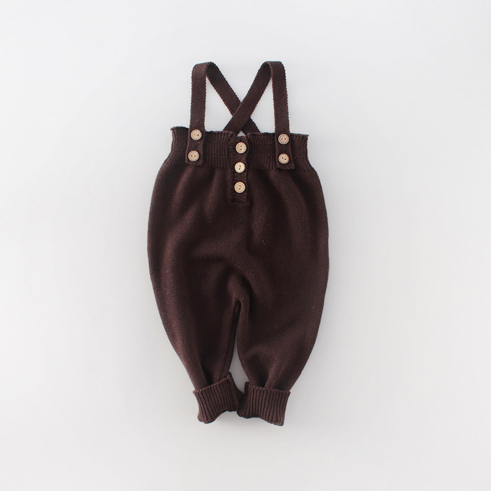 Infants Knitted Jacket Romper