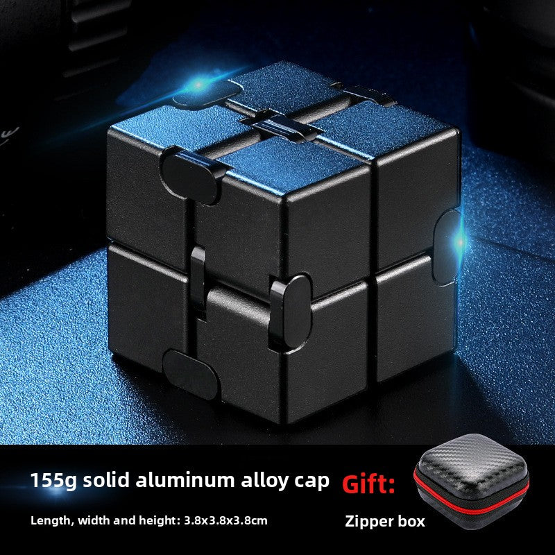 Infinite Fidget Cube Alloy Metal Decompression Toy