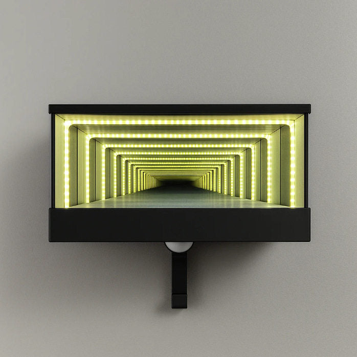 Infinite Mirror Garage Key Holder with LED Light