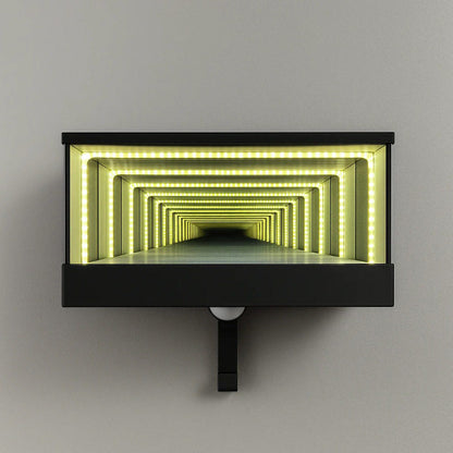 Infinite Mirror Garage Key Holder with LED Light