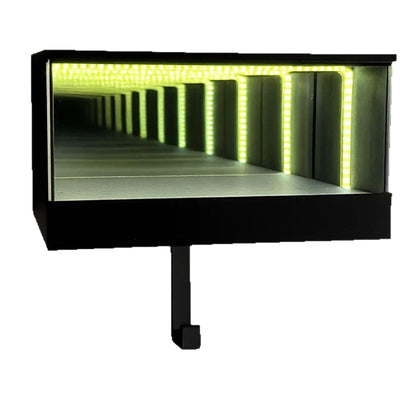 Infinity Garage Keychain Deep Mirror LED Light Hook