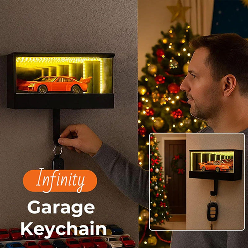 Infinity Garage Keychain with LED Light