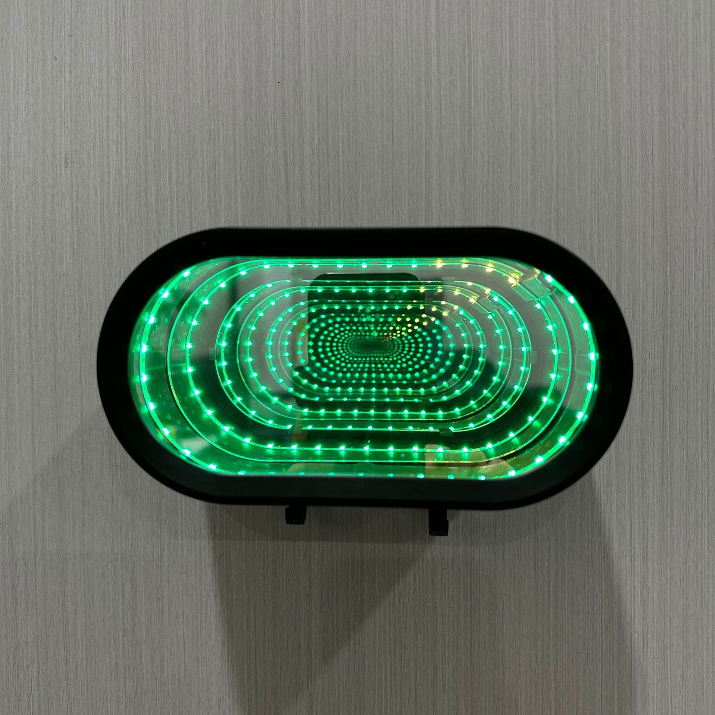 Infinity LED Garage Key Holder with Mirror