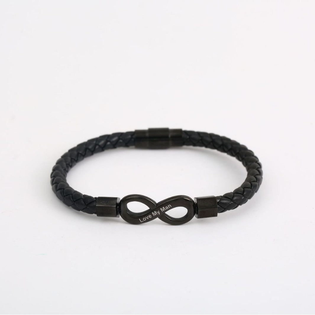 Infinity Symbol Stainless Steel Bracelet