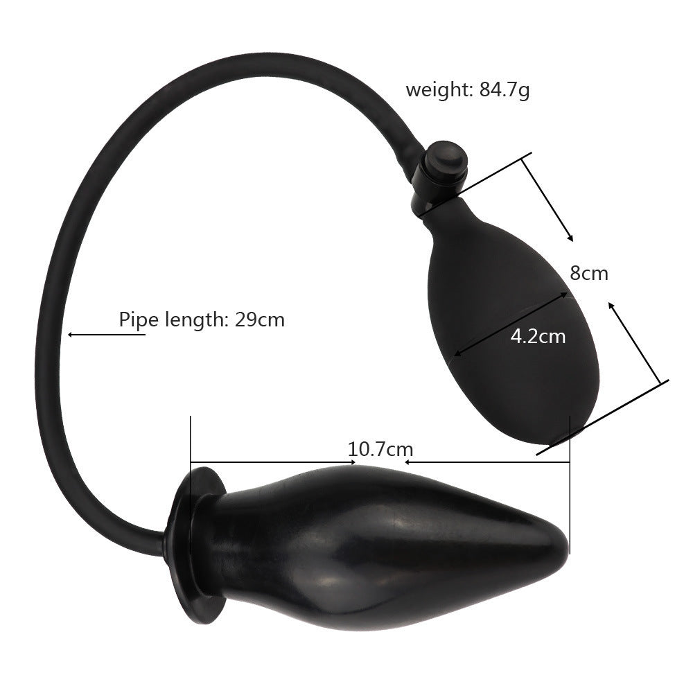 Inflatable Anal Plug and Dildo Set