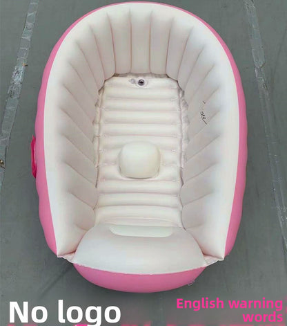 Inflatable bathtub bath basin