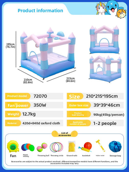 Inflatable Bounce House with Slide