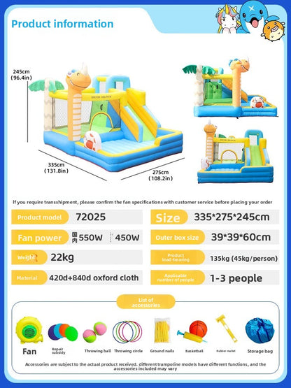 Inflatable Bounce House with Slide