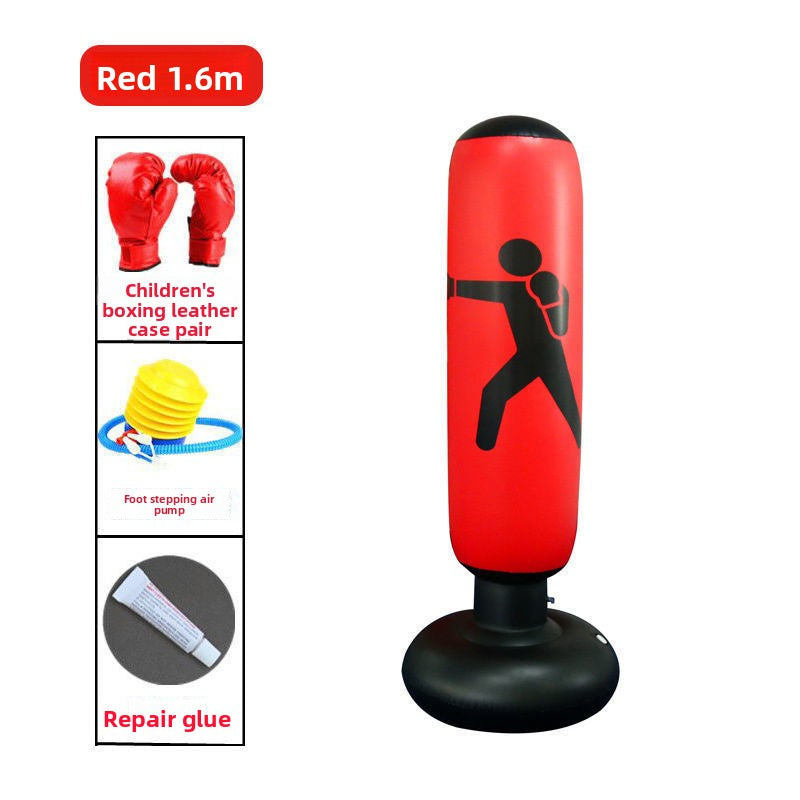 Inflatable boxing pole toys