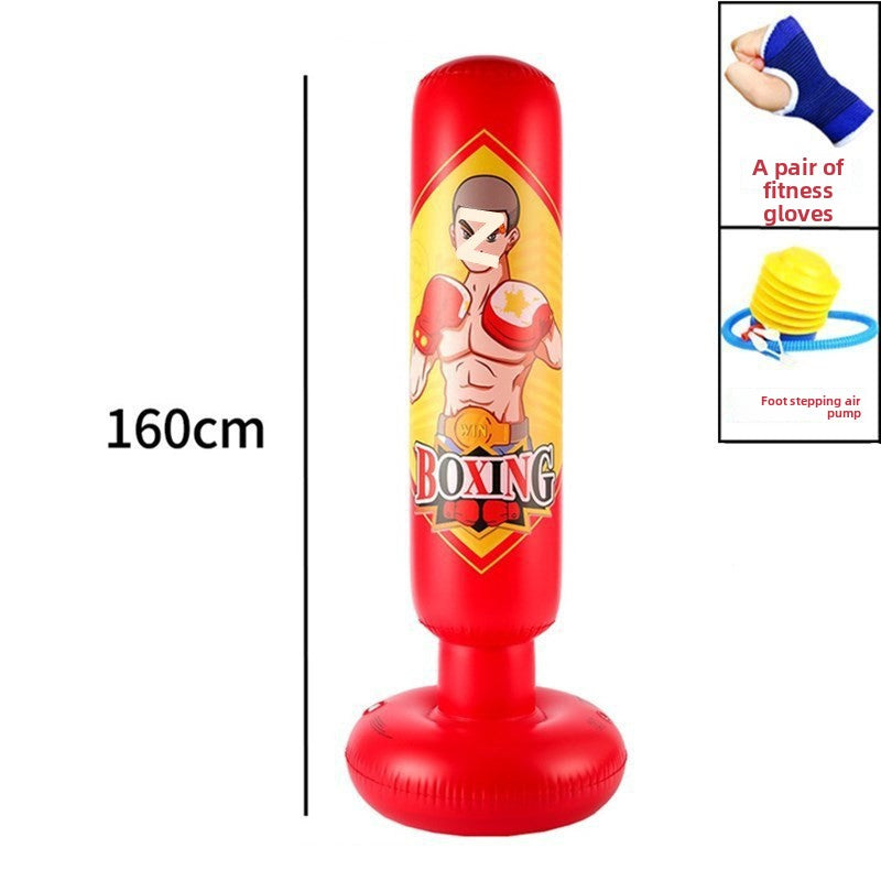Inflatable boxing pole toys