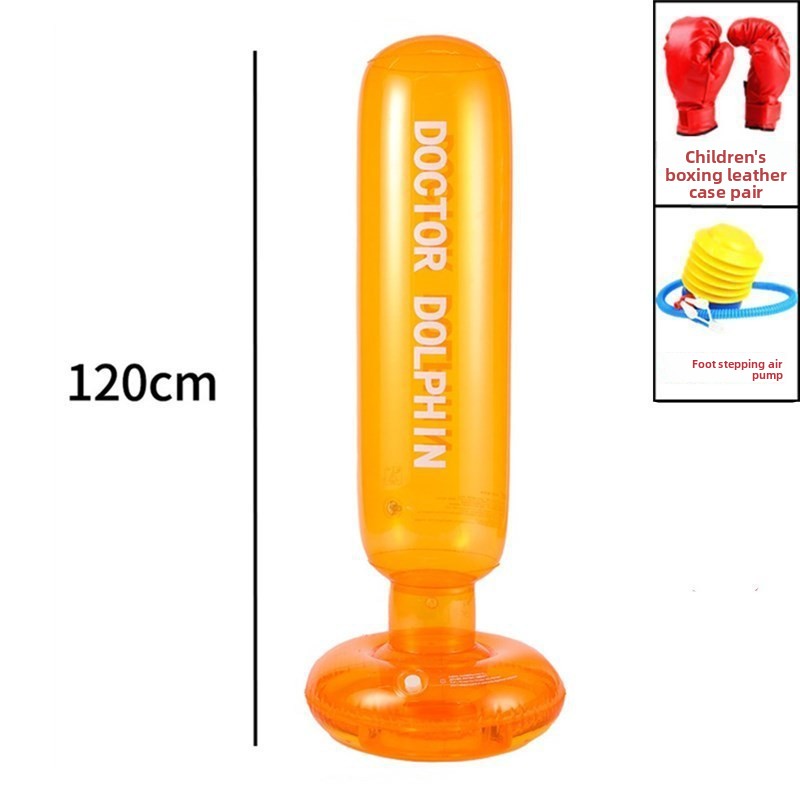 Inflatable boxing pole toys