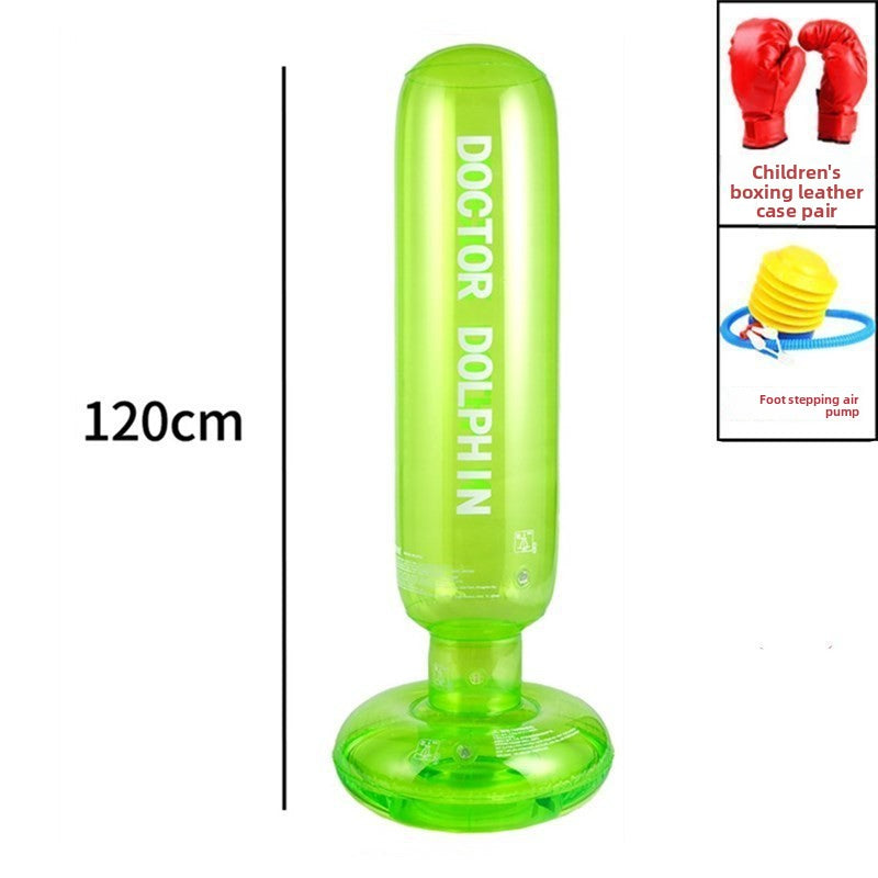 Inflatable boxing pole toys